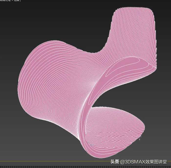 3dmax家具建模 快速制作简单而又逼真的造型椅模型教程