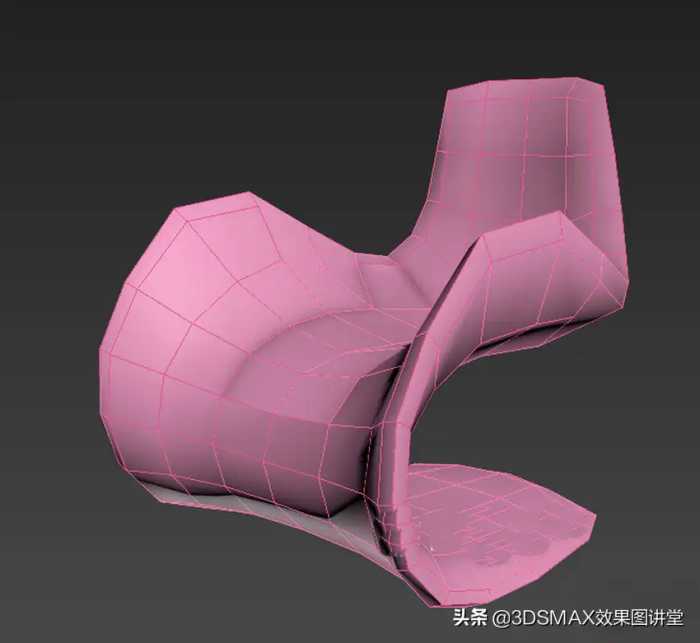 3dmax家具建模 快速制作简单而又逼真的造型椅模型教程