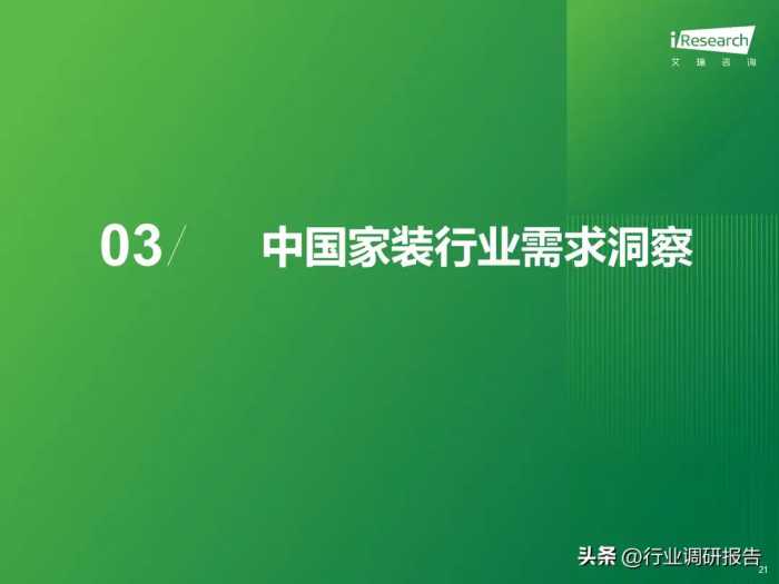 2023年中国家装行业研究报告（现状分析、需求洞察、趋势展望）